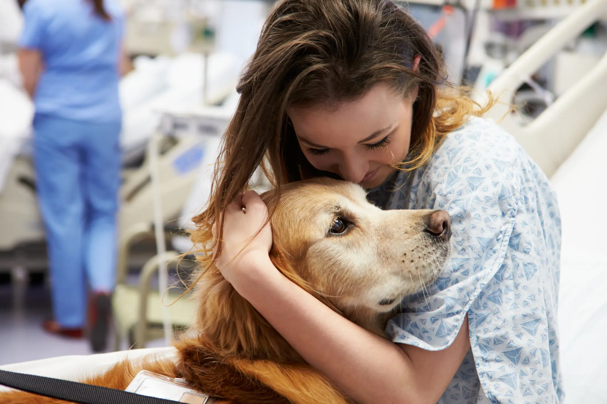 Cani e gatti in corsia per i pazienti oncologici dell’ospedale Rizzoli