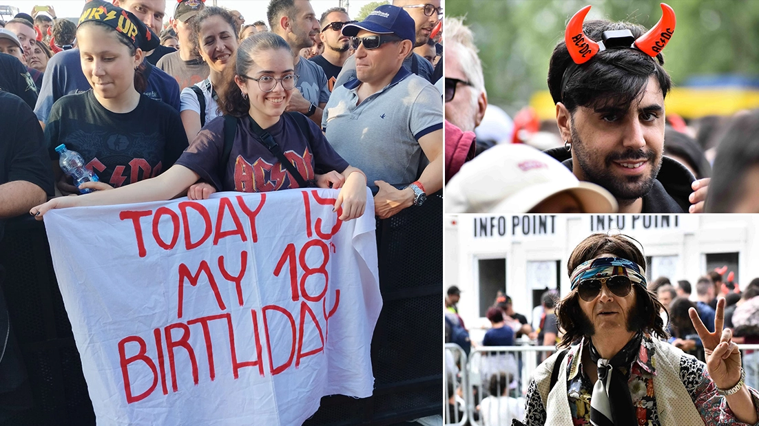 Nel pubblico anche genitori con bambini piccoIi: "Questa è una passione che si tramanda di padre in figlio"