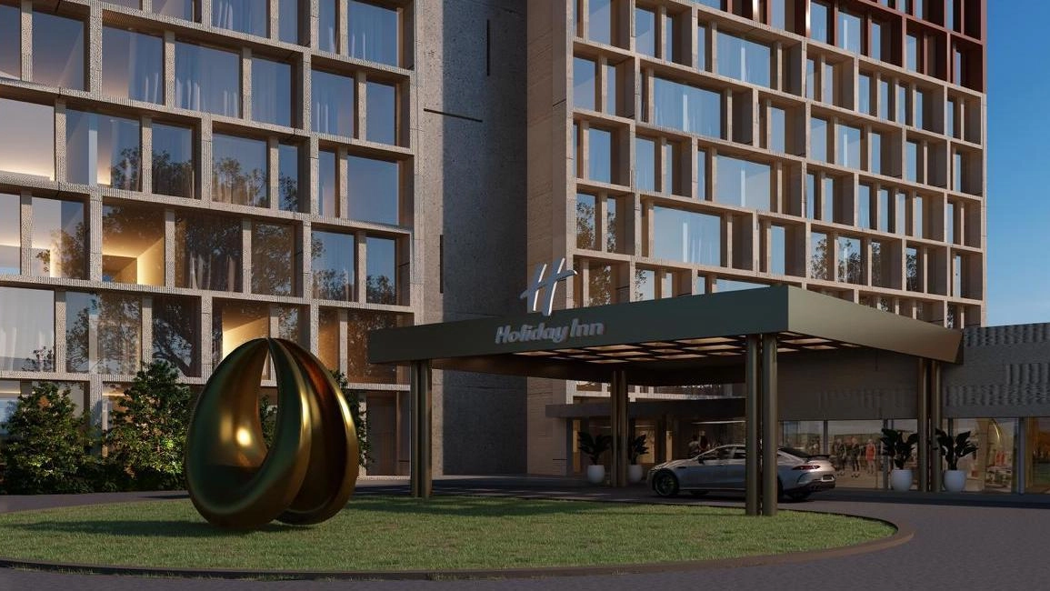 Holiday Inn, svelato il rendering. Già bonificati sei piani dell’edificio: "Albergo pronto entro il 2025"
