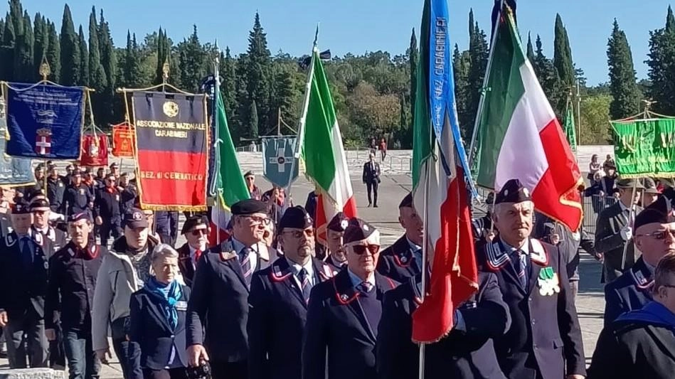 Carabinieri in congedo al Sacrario di Redipuglia