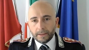 Il comandante Cristian Lupidi