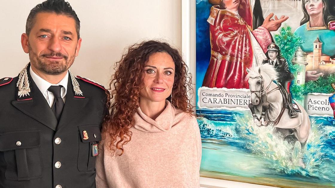 Opera speciale donata ai carabinieri