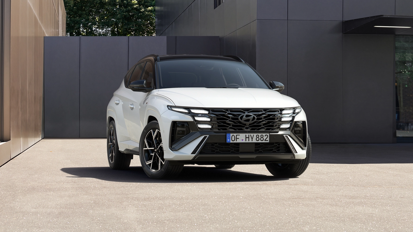 Il design di Hyundai Tucson N Line attinge molti elementi dal mondo racing