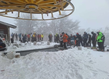 La neve è perfetta. E gli sciatori ora possono scatenarsi