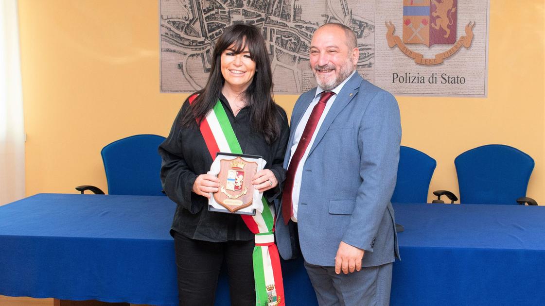 Rovigo, il Questore riceve in visita la sindaca Valeria Cittadin