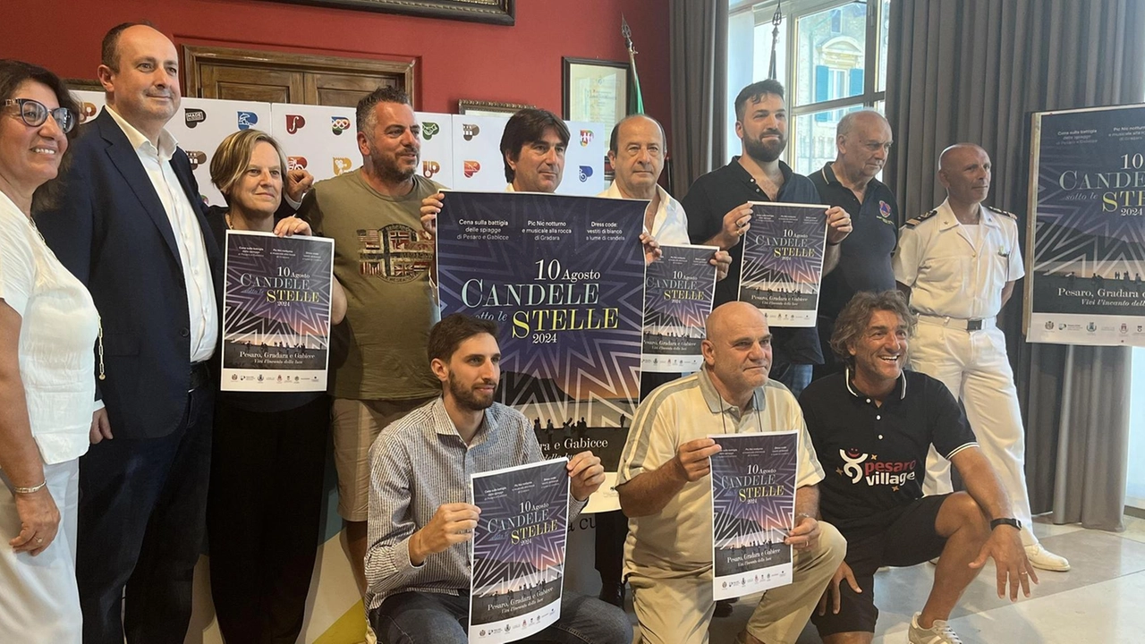 La decima edizione di 'Candele sotto le stelle' illuminerà la notte di San Lorenzo con 20 quintali di fiammelle, 10 km di lungomare illuminato e la partecipazione di oltre 50 volontari. Pesaro, Gabicce e Gradara offriranno eventi speciali, tra cui concerti, balli e pic-nic notturni, celebrando la tradizione e la musica della riviera.