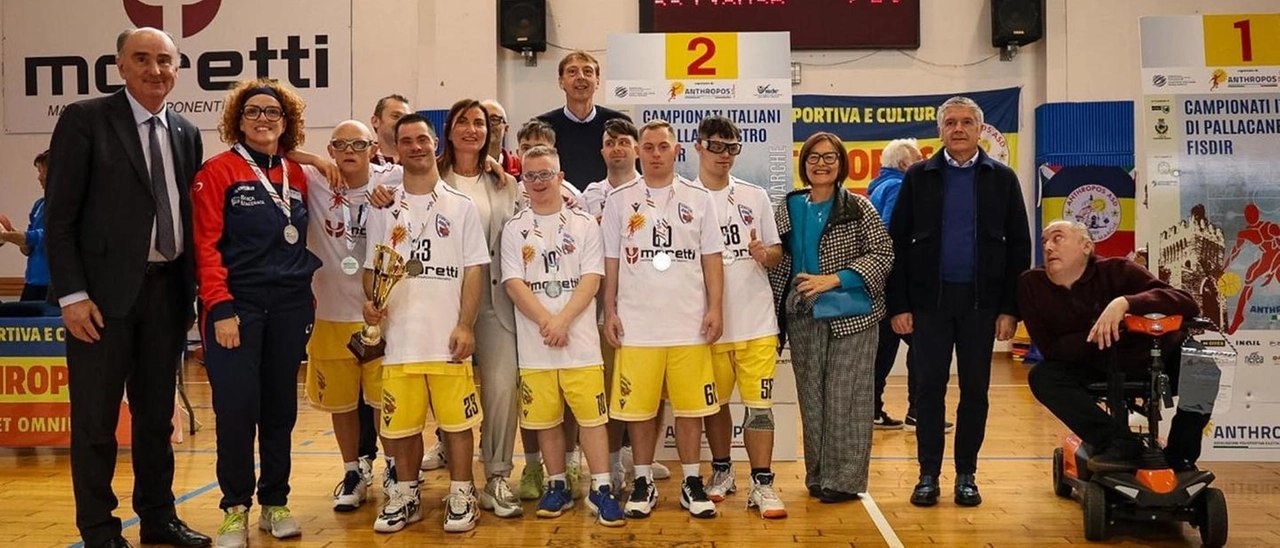 A Civitanova i campionati italiani di pallacanestro per giocatori con sindrome di Down