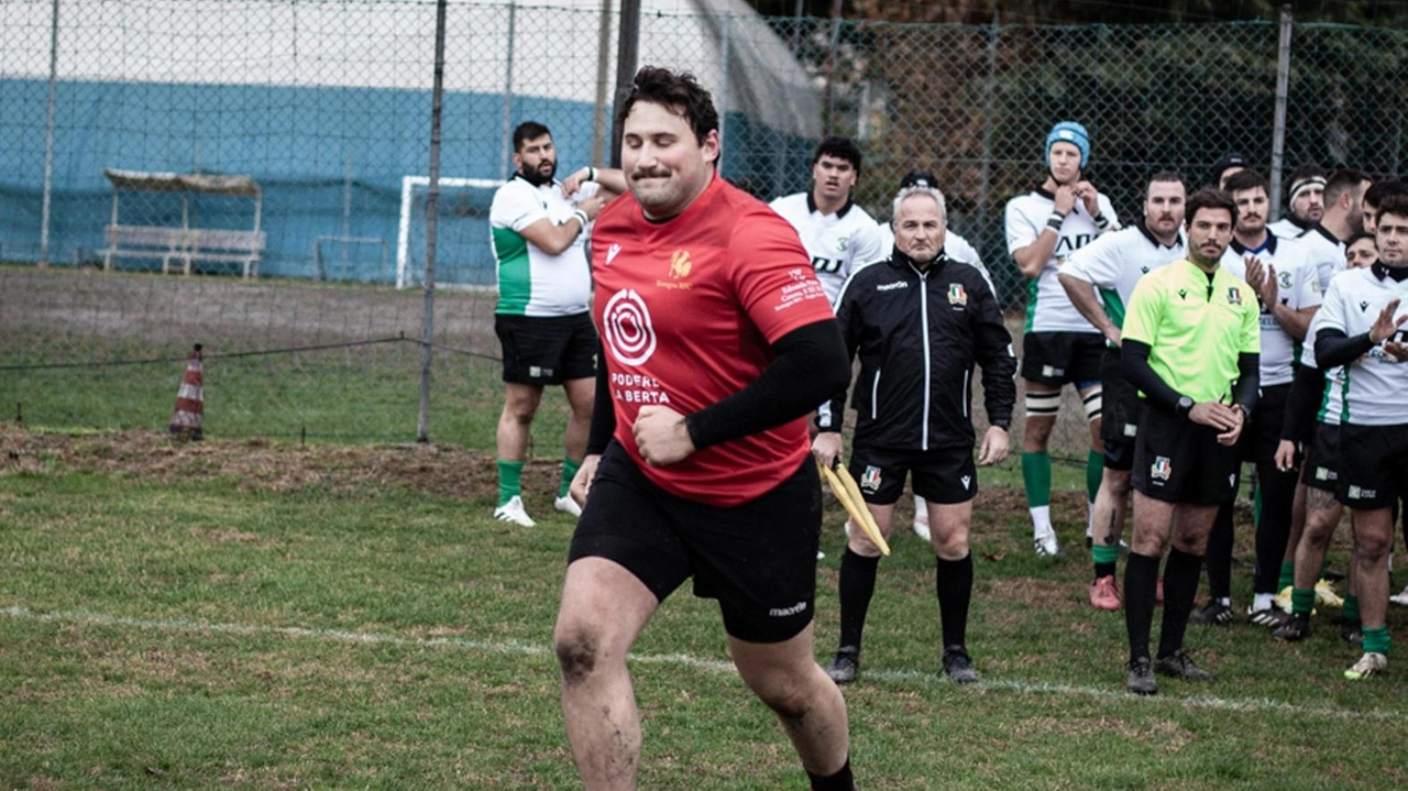 Pirini festeggia le 150 gare con il Romagna Rfc con il successo su Roma Olimpic