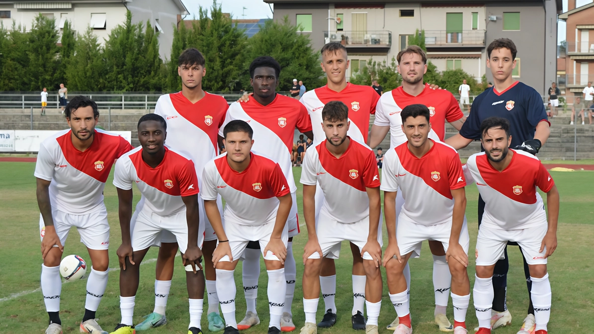 L’Ancona schierata in campo a Chiaravalle