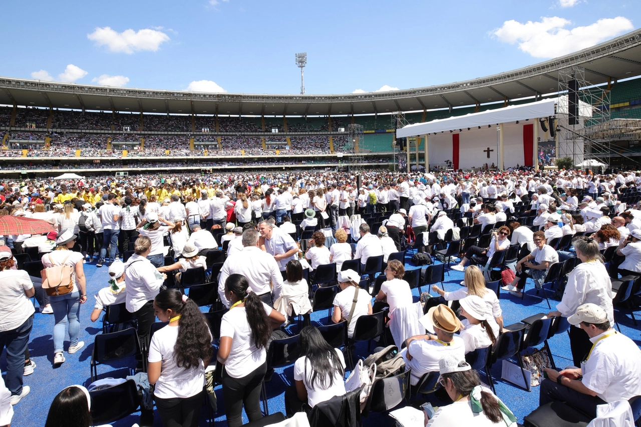 Papa Francesco in visita a Verona