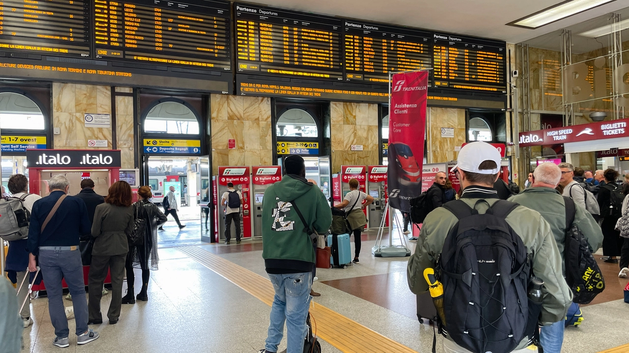 Guasto di Roma: ritardi anche alla stazione di Bologna (FotoSchicchi)