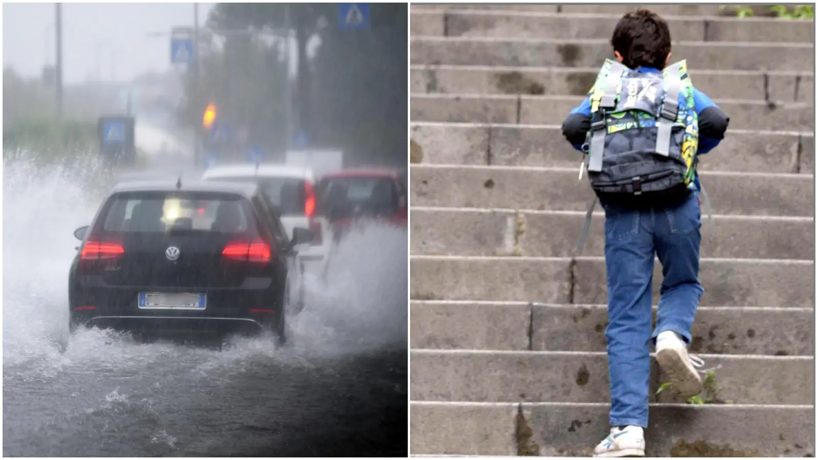 A sette anni da solo sotto la pioggia: “Non voglio più tornare a casa”