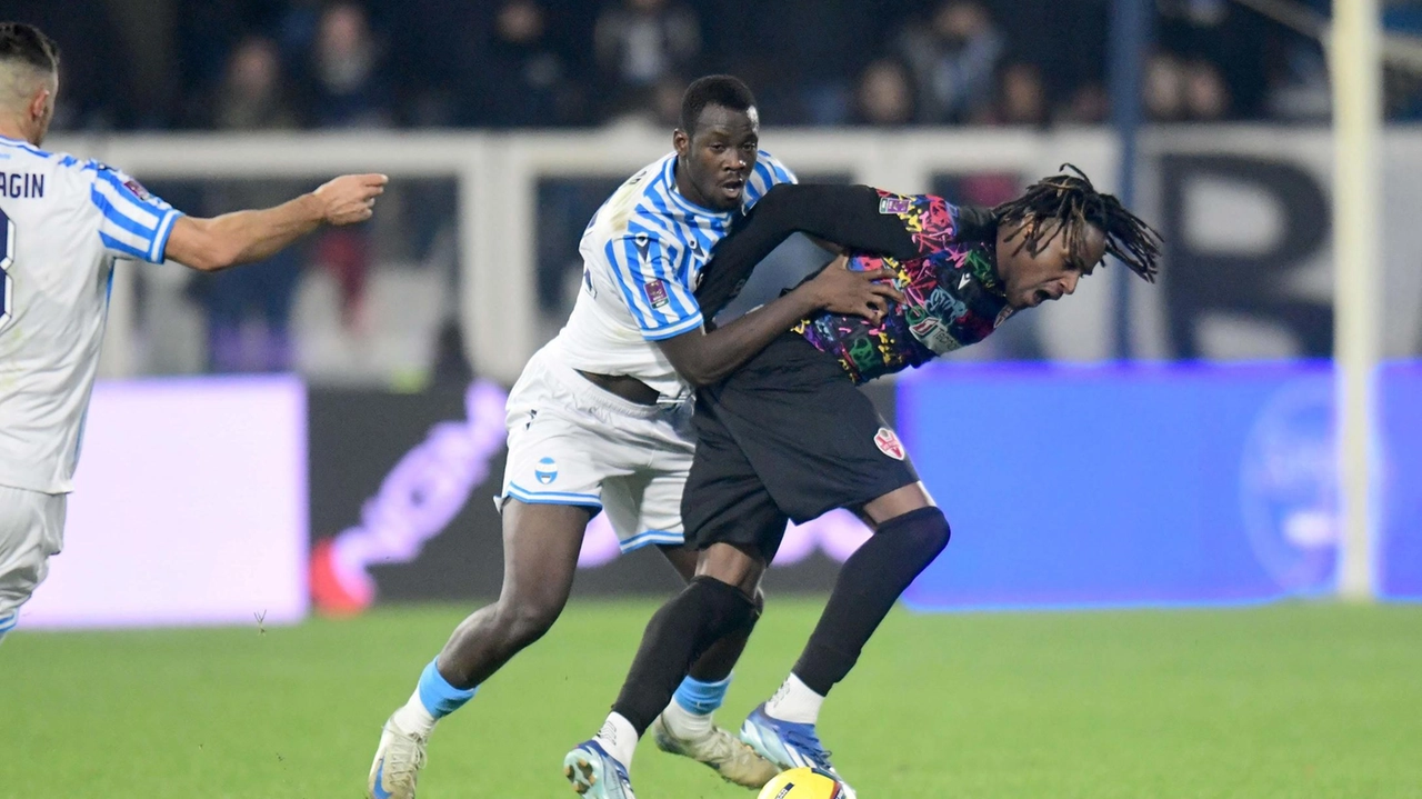 Okoro in azione contro la Spal