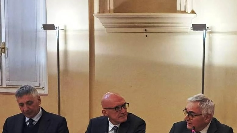 Armando Cafiero, Augusto Ciarrocchi e Andrea Serri