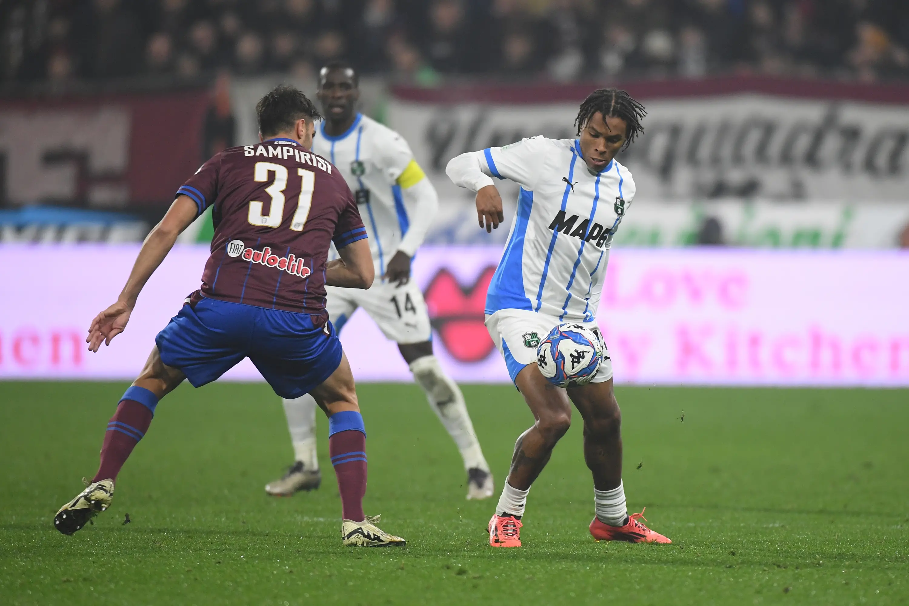 Una buona Reggiana cade 2-0 col Sassuolo: neroverdi cinici e spietati