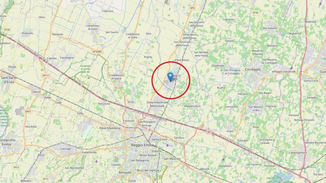 Terremoto ieri a Reggio Emilia: epicentro a Bagnolo in Piano