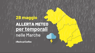 Allerta meteo nelle Marche: temporali in arrivo. Le previsioni della settimana