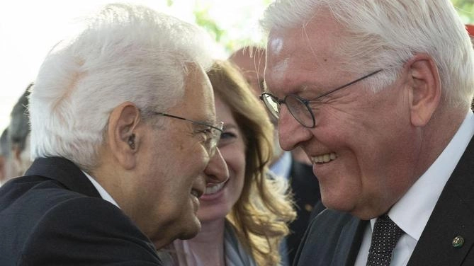 Mattarella e Steinmeier a Marzabotto