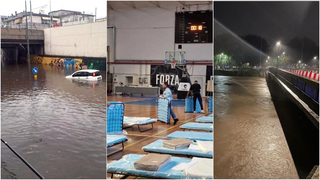 Diretta alluvione in Emilia Romagna 19 settembre: Faenza sott’acqua, il Montone spaventa Forlì. Oltre mille sfollati