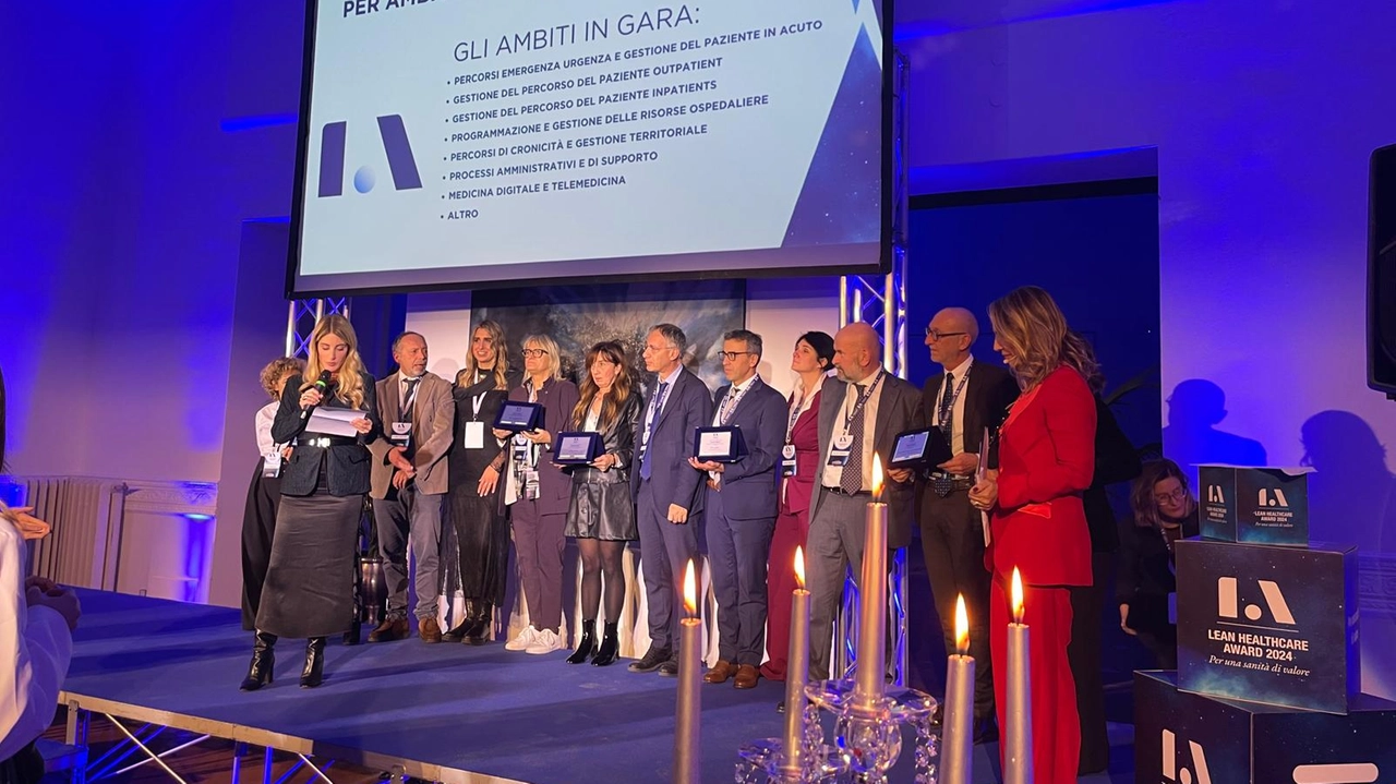 Quattro i premi ritirati dall'Emilia Romagna ai Lean Healthcare Award 2024, gli Oscar della sanità