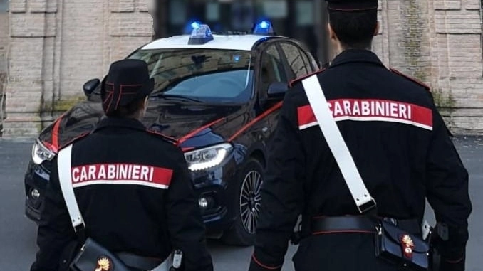 Sono intervenuti i carabinieri