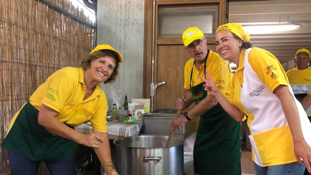 Sagra della polenta a Santa Maria in Selva, Treia (Macerata)