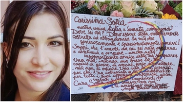 Vigile uccisa, biglietto dei genitori e del fidanzato: "Sofia, non sapevi odiare"