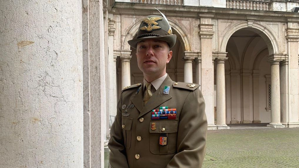 Il Maggiore Salvatore Pellino, ufficiale d’accademia di formazione e comandante di sezione ingegneri