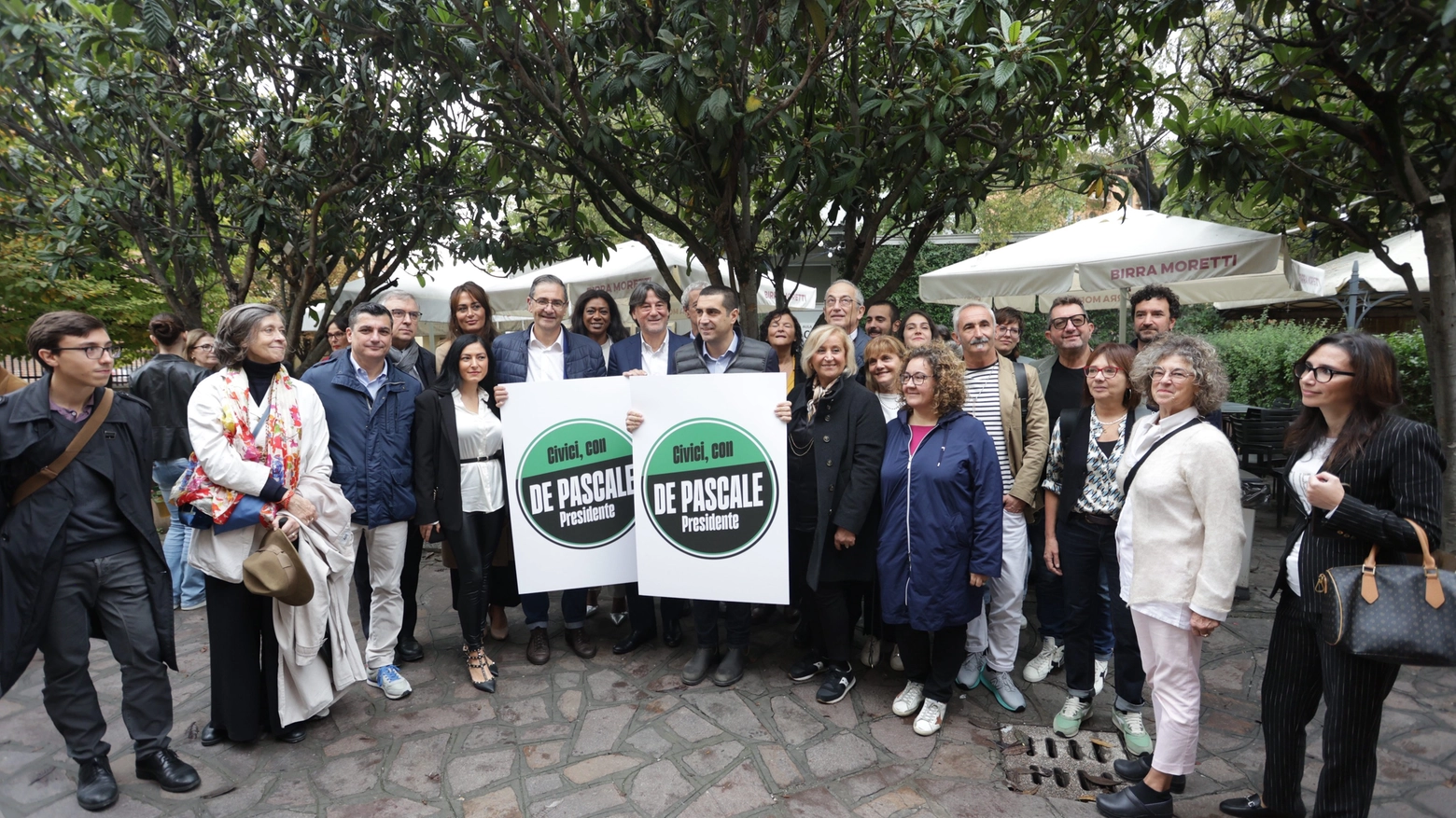 La carica dei civici con Michele de Pascale (FotoSchicchi)