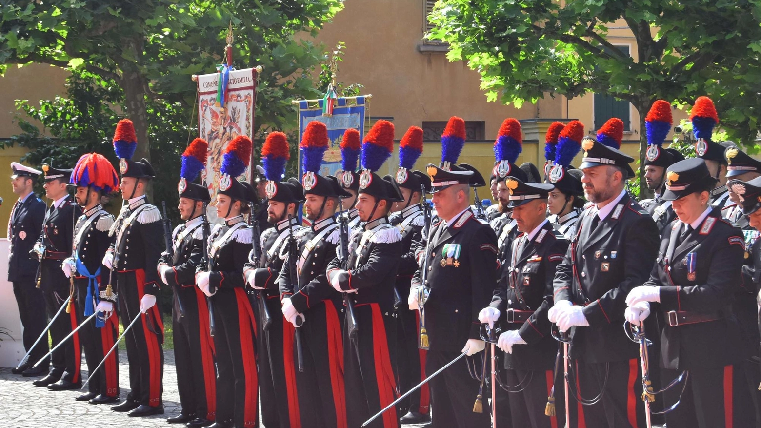 Festa dei Carabinieri in piazza San Prospero