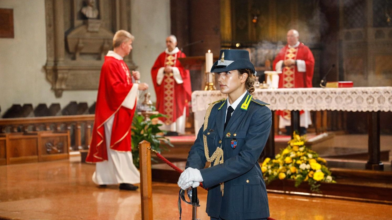 La santa messa per celebrare il patrono della Guardia di Finanza, San Matteo, si è celebrata ieri nella Basilica di San Francesco