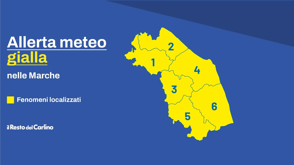 Criticità idrogeologica: allerta gialla su tutta la regione, temperature in diminuzioni. Le previsioni meteo per il fine settimana e la tendenza all’inizio della prossima