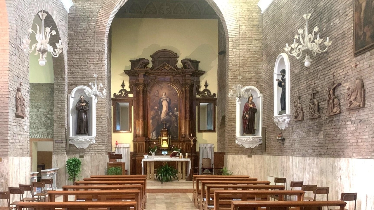 La chiesa dei Cappuccini, luogo di culto e punto di riferimento della comunità a Cesenatico