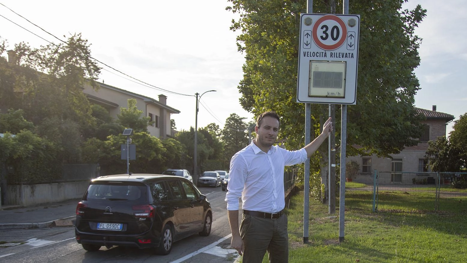 Spada replica all’interrogazione:: "A Zello poche auto superano i limiti"