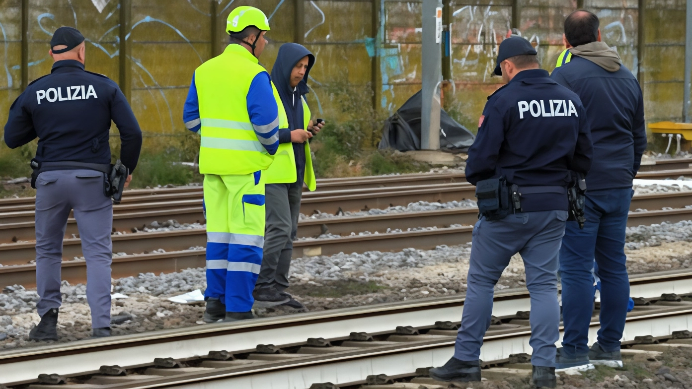 Un’altra vittima sui binari. Travolto dal treno di notte. Faceva manutenzione per una ditta in appalto