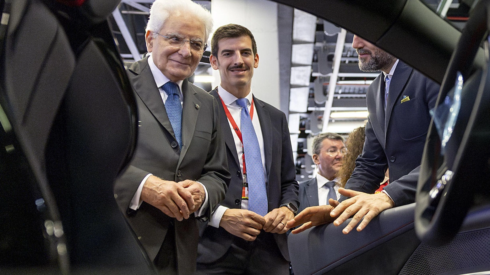 La recente visita di Sergio Mattarella alla Ferrari