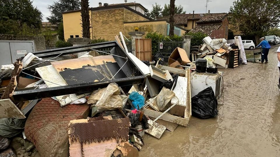 Via Pedagna Destra a Castenaso, nel Bolognese