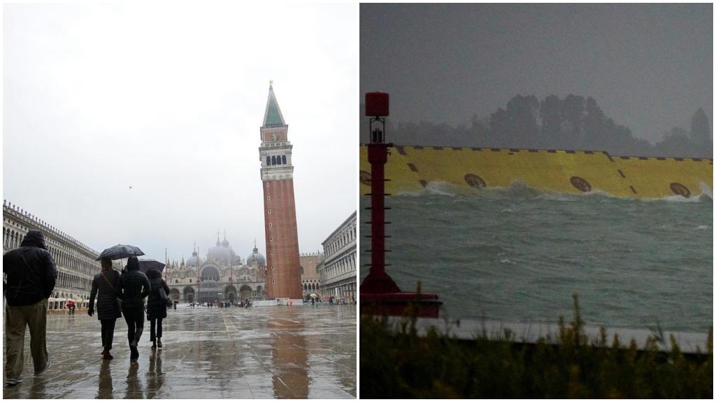 Acqua alta a Venezia, attivato il Mose. Cosa dice il bollettino