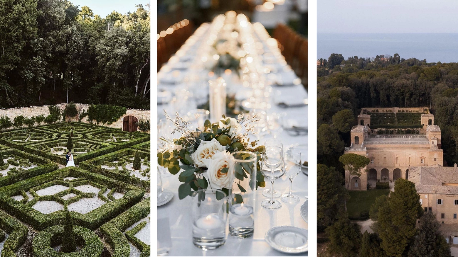 Villa Imperiale, la location da sogno del matrimonio di Bagnaia e Domizia