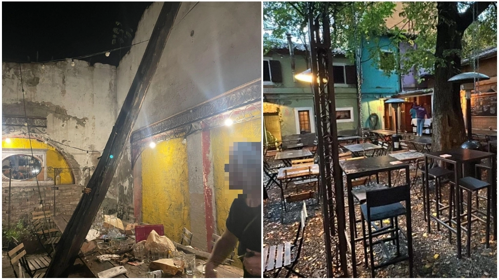 La trave precipitata sul tavolo del bistrò Borgo Mameli, a Bologna in porta San Felice