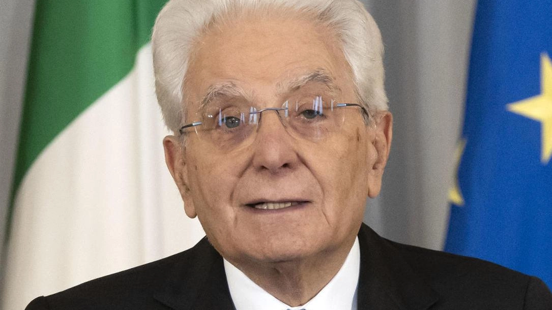 Il capo dello Stato Sergio Mattarella