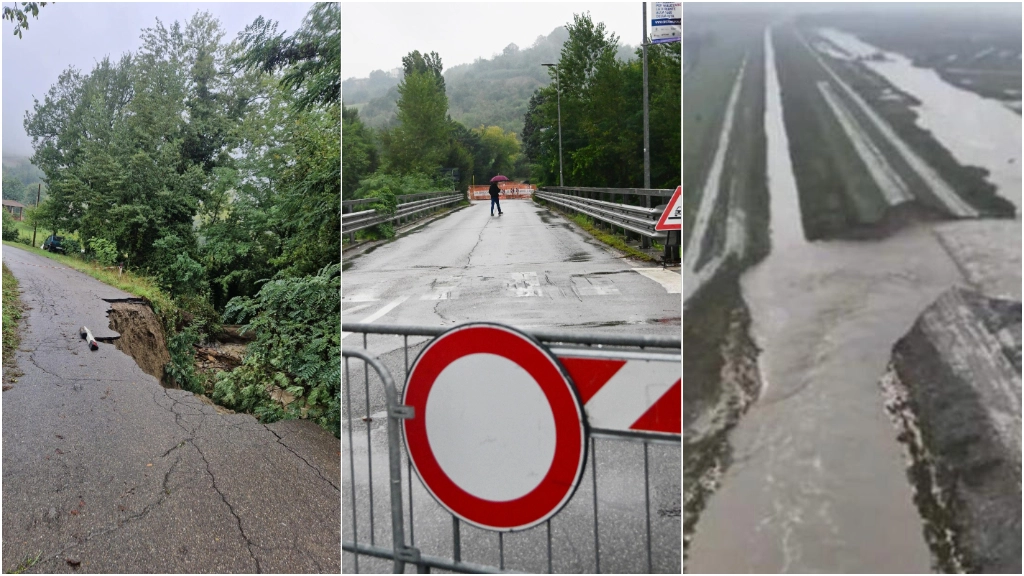 Fiumi esondati, frane e strade chiuse: il maltempo ha messo in ginocchio anche il Bolognese