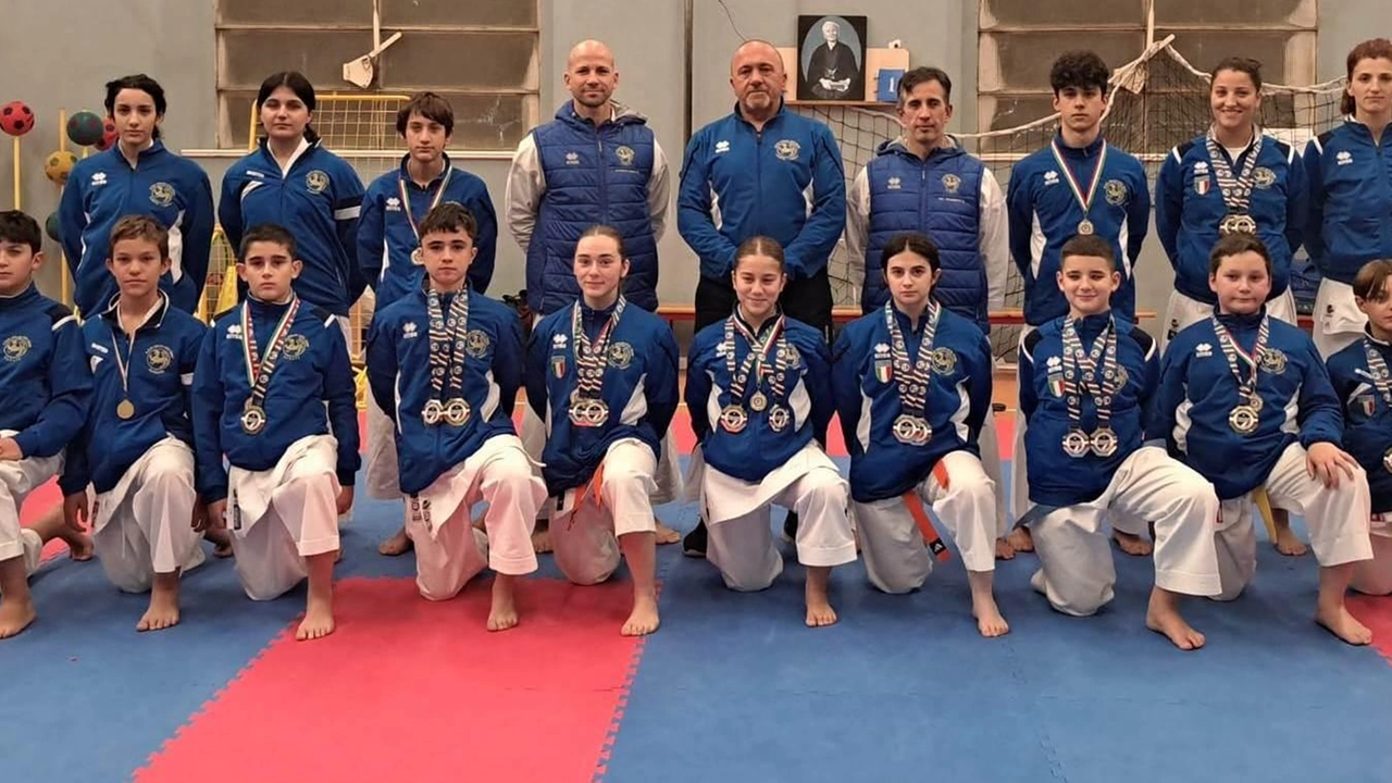 Karate, 21 medaglie e decimo posto per il team di Tarulli