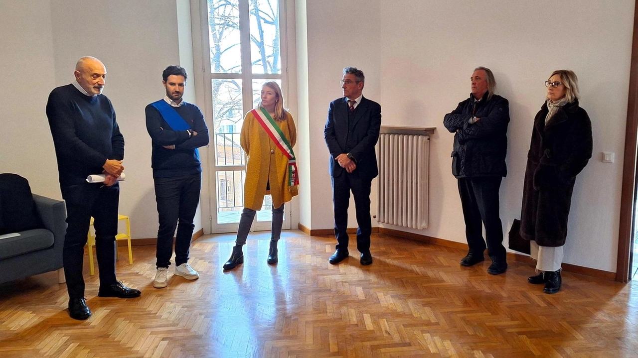 L’inaugurazione degli alloggi di viale Monte Grappa