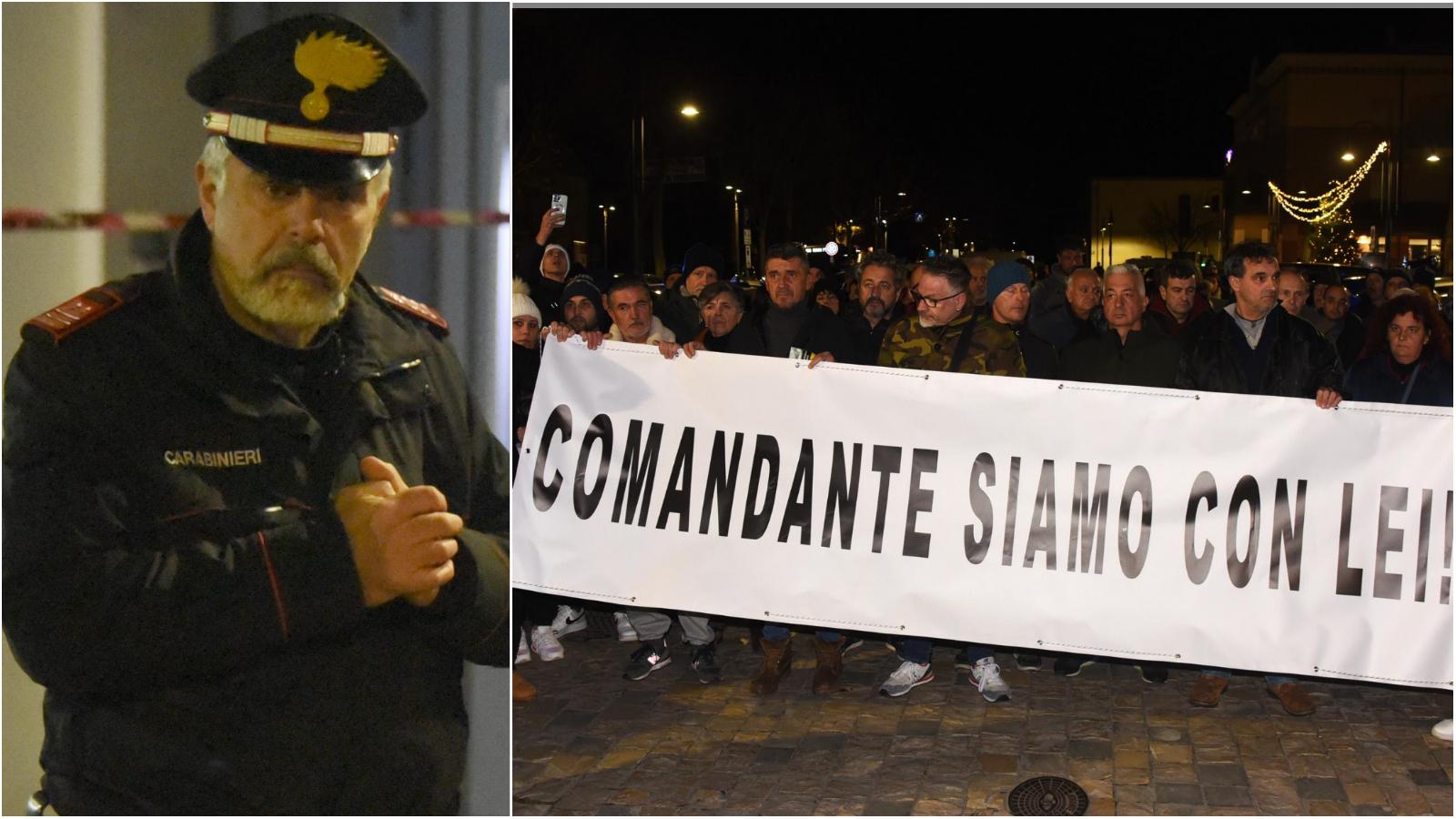 A fianco del carabiniere indagato a Rimini: “Ha fermato l’accoltellatore. Va premiato per le vite salvate”