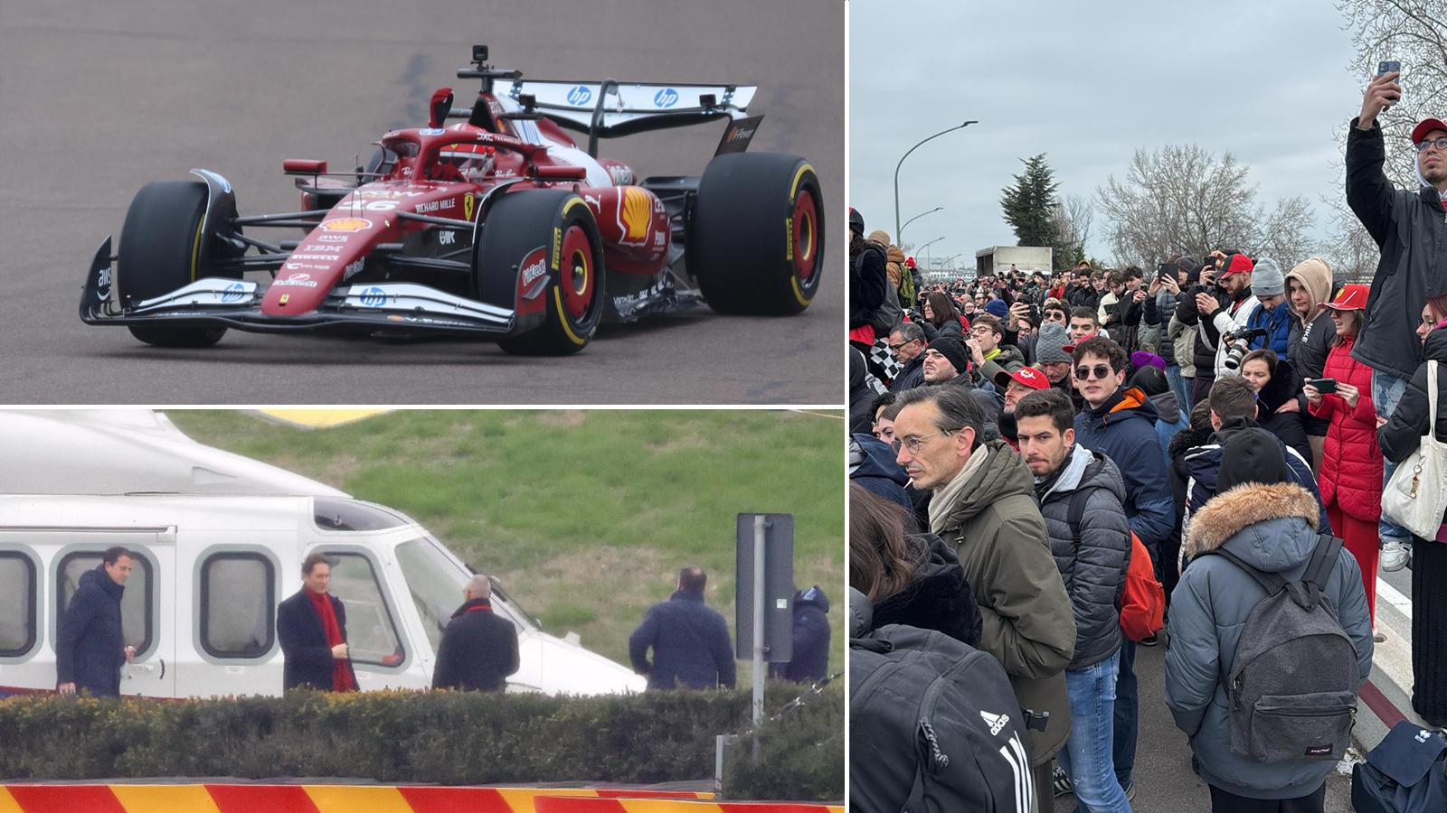 Diretta Ferrari SF-25 oggi a Fiorano: folla di tifosi. Video