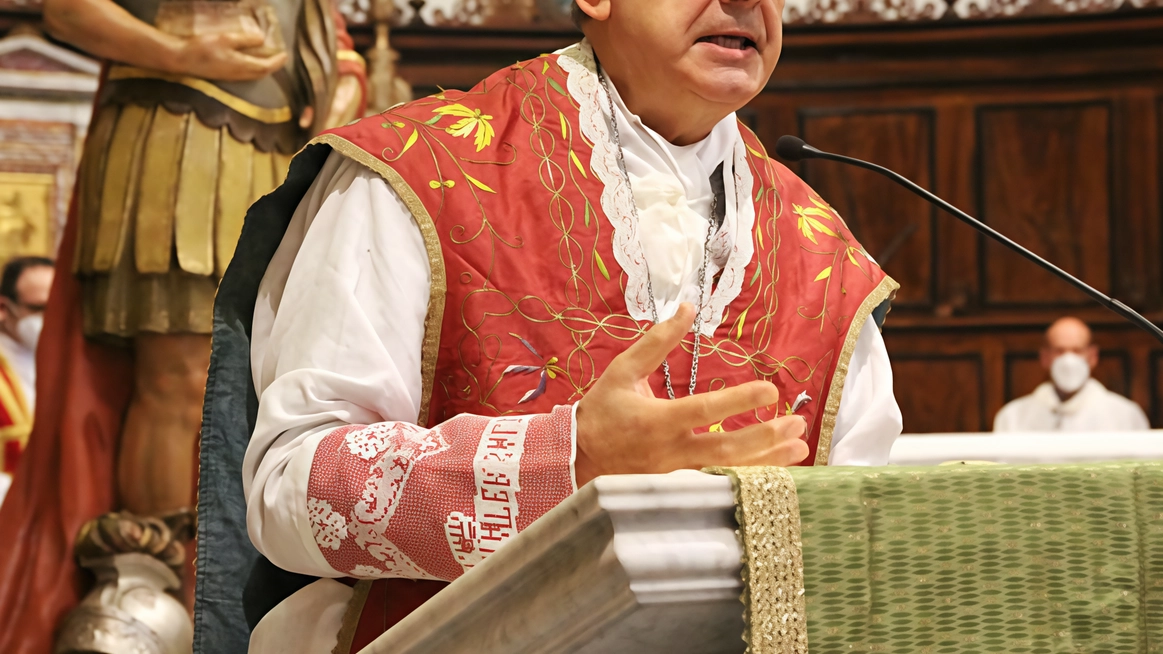 Dal vescovo Carlo Bresciani il testimone a Palmieri