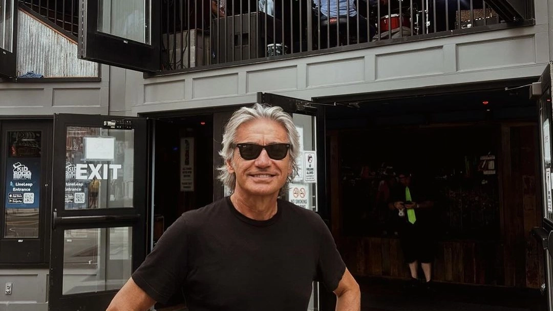 Luciano Ligabue in vacanza negli Usa, a Nashville