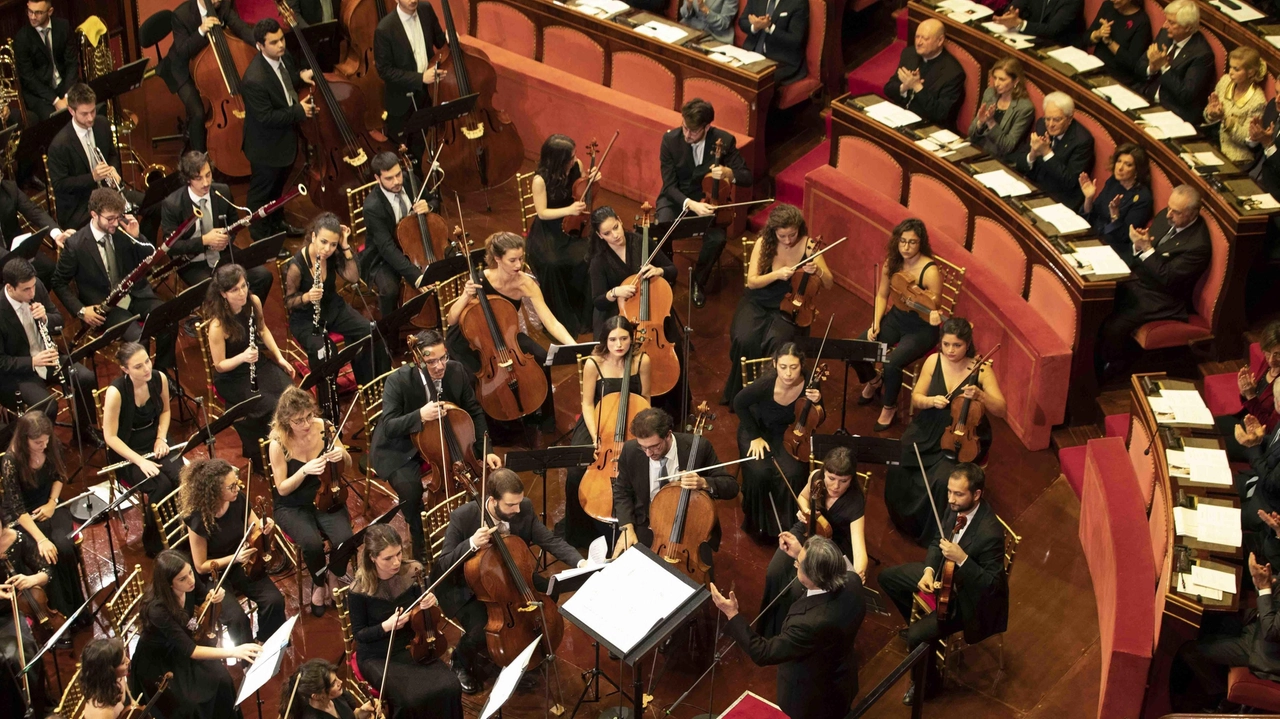 Una passata edizione del concerto di Natale in Senato