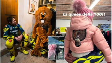 Il Ranch di Valentino Rossi si colora di rosa: dedica alle figlie per la 100 Km dei Campioni